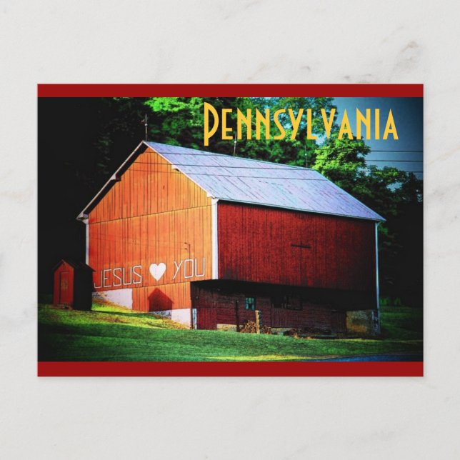 Pennsylvania Postcard (Front)