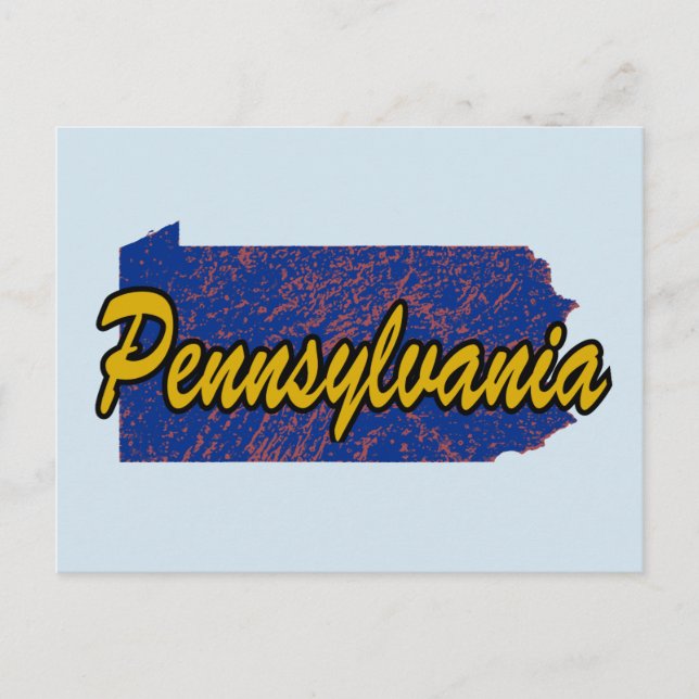 Pennsylvania Postcard (Front)