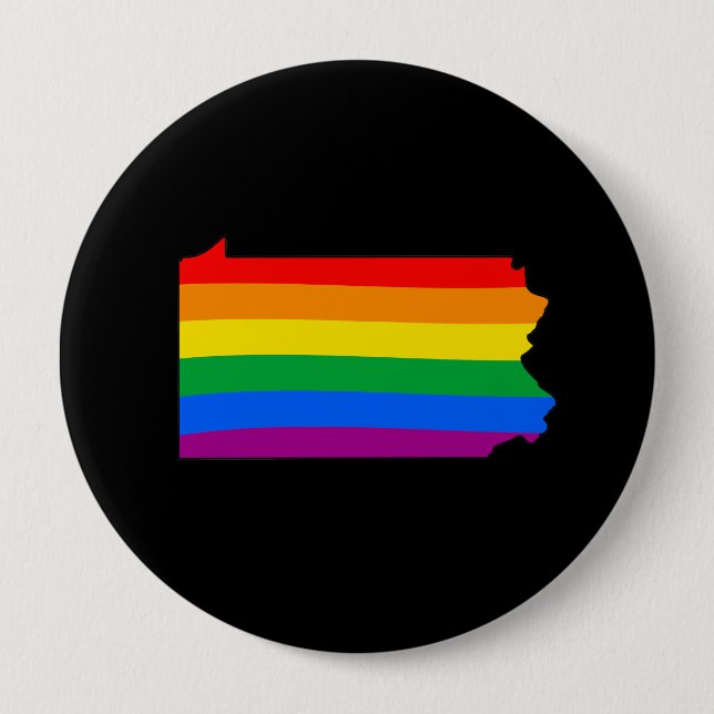 PENNSYLVANIA PRIDE -.png 10 Cm Round Badge (Front)