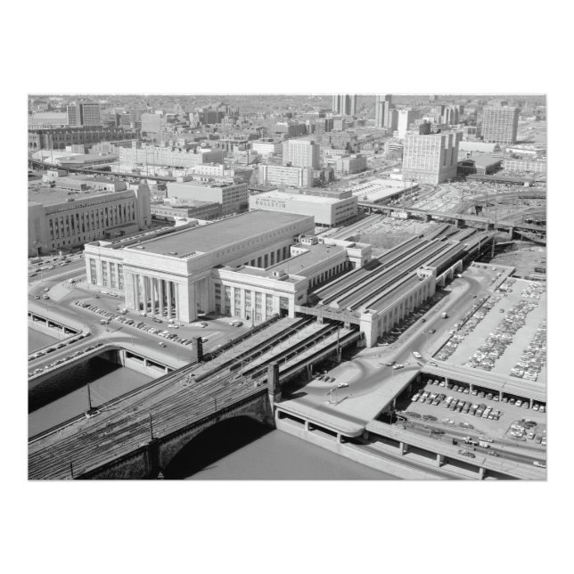 Pennsylvania Railroad 30th Street Station Photo Print (Front)