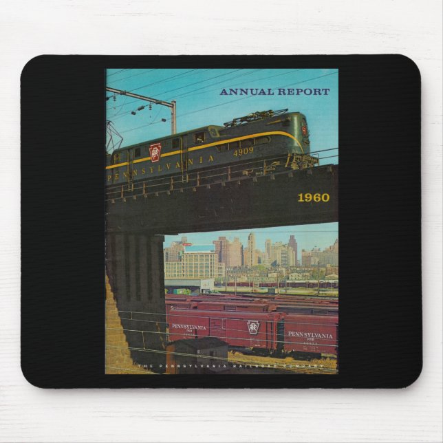 Pennsylvania Railroad Annual Report 1960 Mouse Mat (Front)