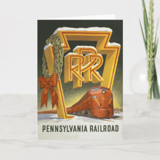 Pennsylvania Railroad Christmas Card