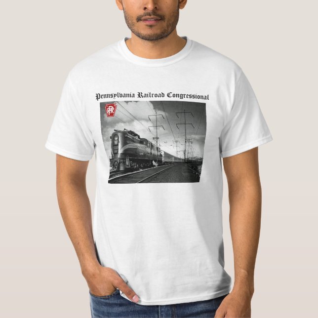 Pennsylvania Railroad Congressional T-Shirt (Front)