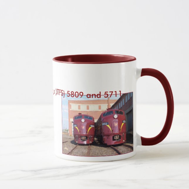 Pennsylvania Railroad E-8a,s (JTFS) 5809 and 5711 Mug (Right)
