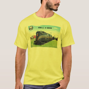 Pennsylvania Railroad Locomotive GG-1 #4800 -2- T-Shirt