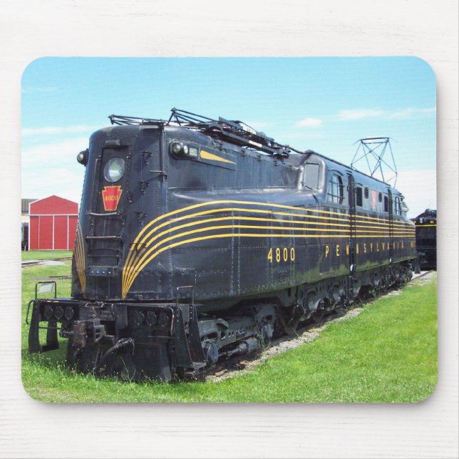 Pennsylvania Railroad Locomotive GG-1 #4800 Mouse Mat (Front)