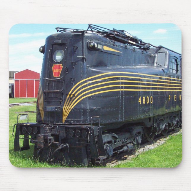 Pennsylvania Railroad Locomotive GG-1 #4800 Mouse Mat (Front)