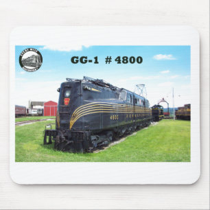 Pennsylvania Railroad Locomotive GG-1 #4800 Mouse Mouse Mat