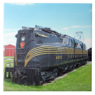 Pennsylvania Railroad Locomotive GG-1 #4800 Tile