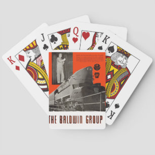 Pennsylvania Railroad T1 Locomotive 6111     Playing Cards