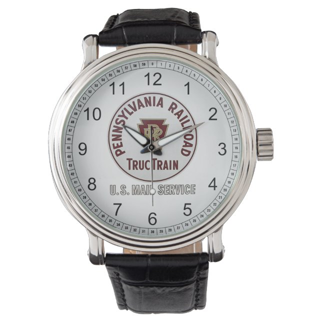 Pennsylvania Railroad TrucTrain Service  Watch (Front)