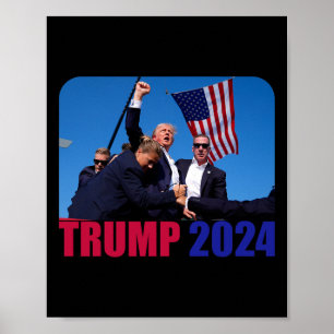 Pennsylvania Rally Shooting Not Today 1 Poster