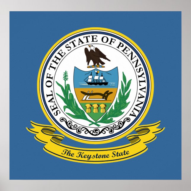 Pennsylvania Seal Poster (Front)