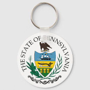 Pennsylvania sign key ring