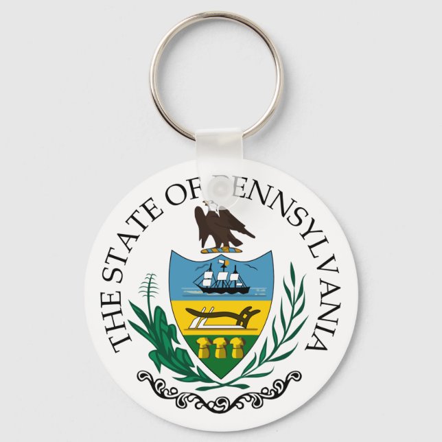 Pennsylvania sign key ring (Front)