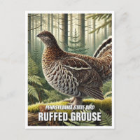 Pennsylvania State Bird Ruffed Grouse