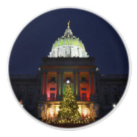 Pennsylvania State Capitol Christmas Tree Lights