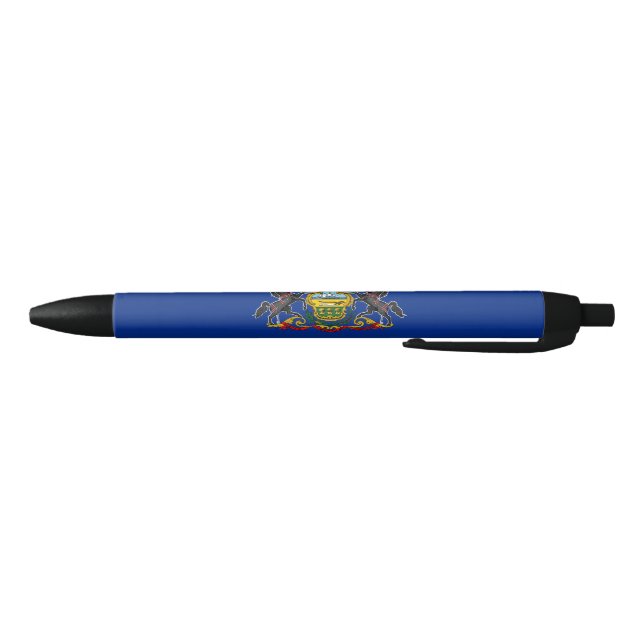 Pennsylvania State Flag Blue Ink Pen (Bottom)