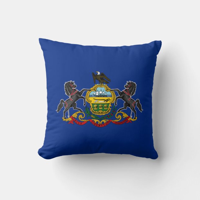 Pennsylvania State Flag Cushion (Front)