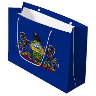 Pennsylvania State Flag Large Gift Bag