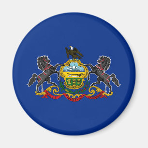 Pennsylvania State Flag Magnet