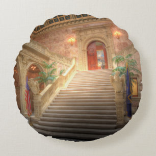 Pennsylvania State Matthew J. Ryan Building Round Cushion