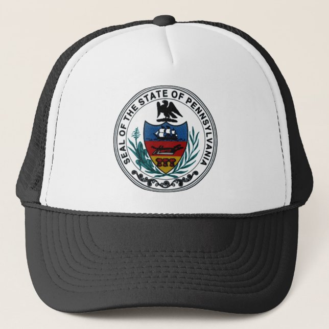 Pennsylvania State Seal Trucker Hat (Front)