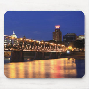 Pennsylvania State Walnut Street Bridge Mouse Mat