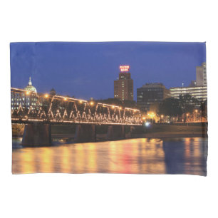Pennsylvania State Walnut Street Bridge Pillowcase