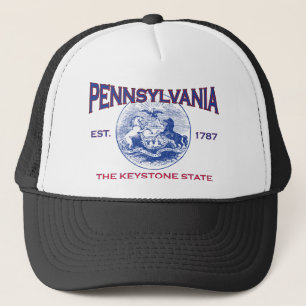 PENNSYLVANIA The Keystone State Trucker Hat