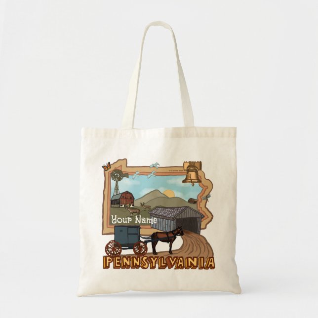 Pennsylvania Tote Bag (Front)