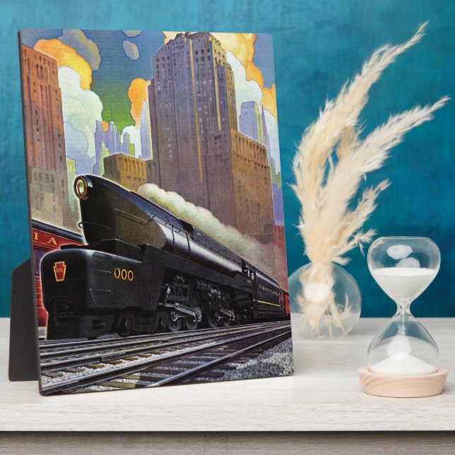 Pennsylvania Train by Unknown Plaque (Side)