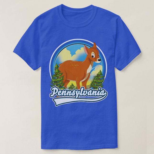 Pennsylvania Travel T-Shirt (Design Front)