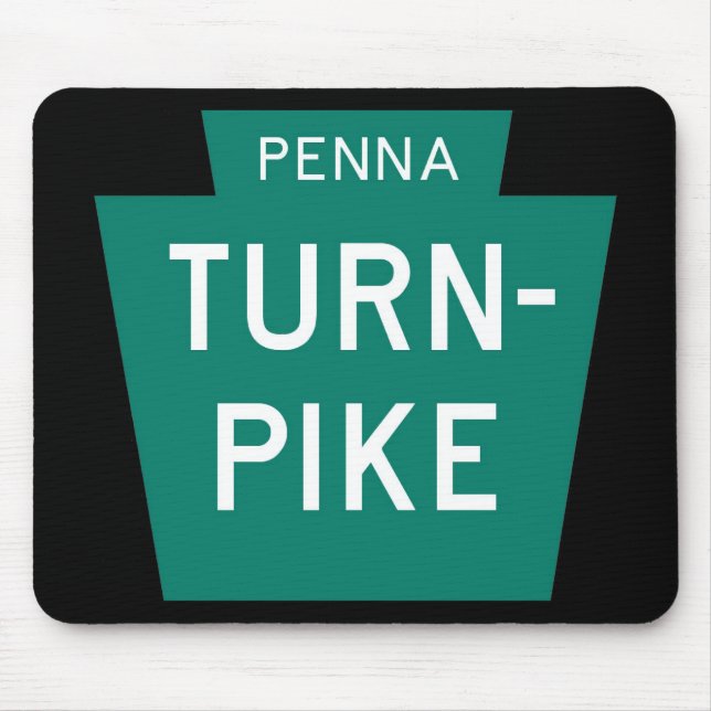 Pennsylvania Turnpike Mouse Mat (Front)