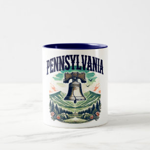 Pennsylvania Two-Tone Coffee Mug