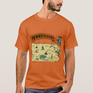 Pennsylvania - Vintage Tourism T-Shirt