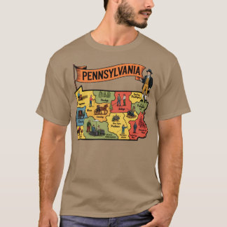 Pennsylvania - Vintage Tourism T-Shirt