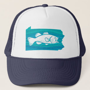 Pennsylvania Wave Fishing Trucker Hat