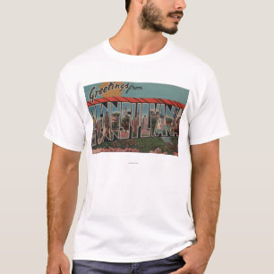 PennsylvaniaLarge Letter ScenesPennsylvania T-Shirt