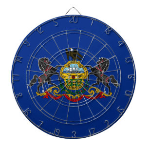 Pennsylvanian Flag Dartboard