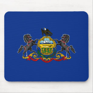 Pennsylvanian Flag Mouse Mat