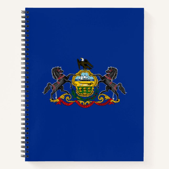 Pennsylvanian Flag Notebook (Front)