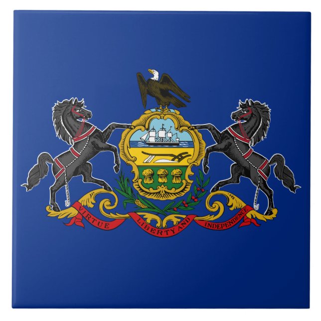 Pennsylvanian Flag Tile (Front)
