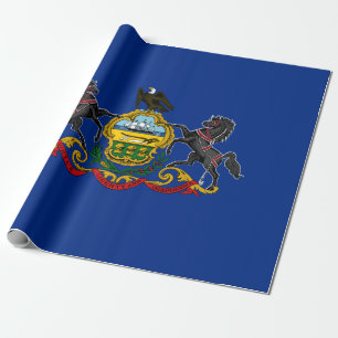 Pennsylvanian Flag Wrapping Paper