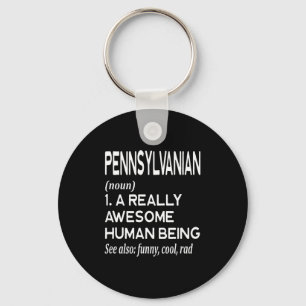 Pennsylvanian Pennsylvania Pa Philly Philadelphia Key Ring