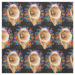 Penny 4 Ur Thoughts fabric-choose background size Fabric