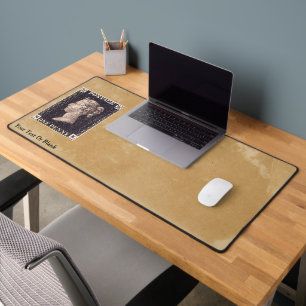 Penny Black Postage Stamp Desk Mat