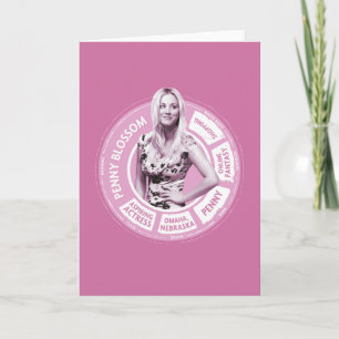 Penny Blossom Info Graphic Card