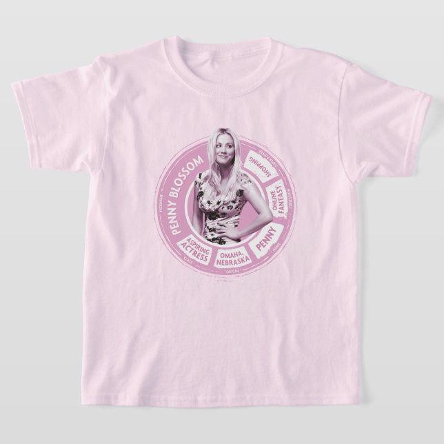 Penny Blossom Info Graphic T-Shirt (Laydown)