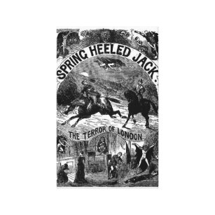 Penny Dreadful - Spring-heeled Jack Wrapped Canvas